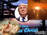 president trump animovaný GIF