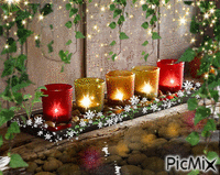 Beautiful candles - Δωρεάν κινούμενο GIF