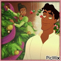 Prince Naveen - Noël. - Zdarma animovaný GIF