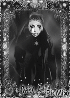 Gothicbeautylady - Безплатен анимиран GIF