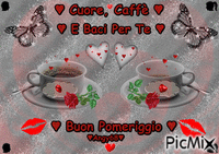 caffe' con amore Animated GIF