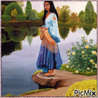 GIRL ON THE RIVER animuotas GIF