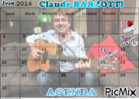 agenda juin barzotti - Darmowy animowany GIF
