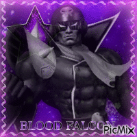 Blood Falcon (F-ZERO GX) animovaný GIF
