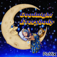 Goodnight Everybody - GIF animé gratuit