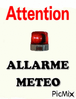 ALLARME METEO анимиран GIF