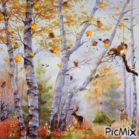 Jesień - 無料のアニメーション GIF