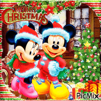 Mickey Mouse, Christmas room