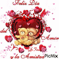 Feliz Día del Amor. анимированный гифка