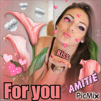 Kiss for you. . . - GIF animasi gratis