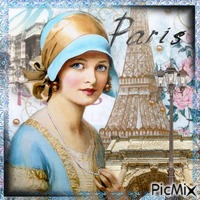 Vintage Paris - gratis png