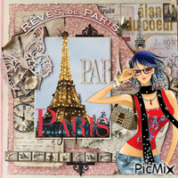 REVES DE PARIS - Бесплатный анимированный гифка