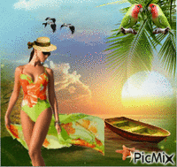 Summer Time - Bezmaksas animēts GIF