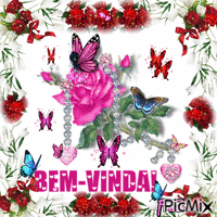 Bem vinda - Бесплатный анимированный гифка
