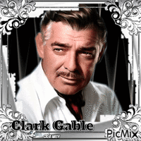 Clark Gable - Darmowy animowany GIF