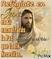 Refúgiate en Jesús - 無料のアニメーション GIF