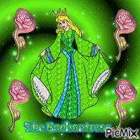 The Enchantress from Beauty and the Beast GIF animé