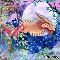 Dragon & Moon > Contest - Free animated GIF