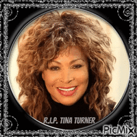 R.I.P Tina Turner - GIF animado grátis