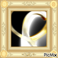 frame gold by sal - GIF animado gratis