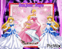 pour la jolie princesse Faye ♥♥♥ アニメーションGIF