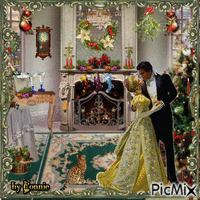 Love at Christmas Merry Christmas by Joyful226/Connie - GIF animé gratuit