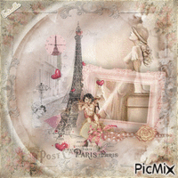 I LOVE PARIS Gif Animado