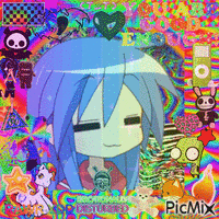 More lucky star x d アニメーションGIF