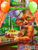Happy Birthday !!! - GIF animé gratuit