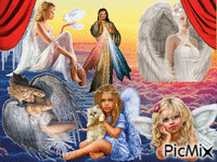 Heavenly Angels - Free animated GIF