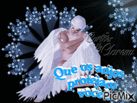 anjo branco GIF animé