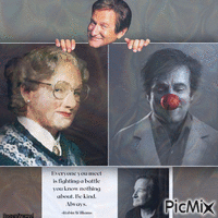 Robin Williams geanimeerde GIF