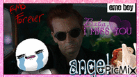 Crowley Good Omens missing his angel κινούμενο GIF