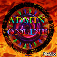 Admin Online - Бесплатный анимированный гифка