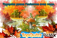 Topquizz fête l'automne. - GIF animate gratis