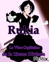 Rukia - Gratis geanimeerde GIF