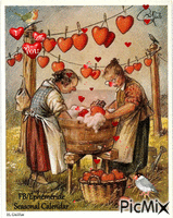Saint Valentin * Valentines Day - Ilmainen animoitu GIF