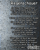 Regenschauer - Бесплатный анимированный гифка