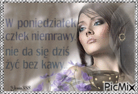 Poniedziałek - Бесплатный анимированный гифка