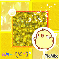 yellow animuotas GIF