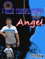 cumpleaños de angel - GIF animado grátis