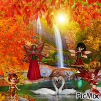 Beautiful Fall - PNG gratuit