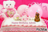 Happy birthday Gaye Gif Animado