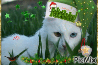 Saludo navideño - GIF animé gratuit