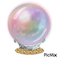 crystal ball анимиран GIF