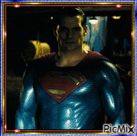 SuperMan - GIF animado grátis