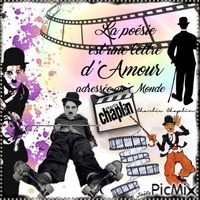 Charlot .... Charlie Chaplin Animated GIF