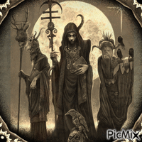 WITCHES COVEN animēts GIF