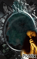 ведьмино зеркало geanimeerde GIF