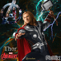 Thor - Laurachan GIF animé